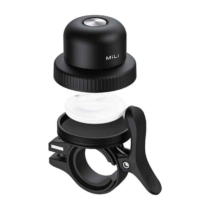 GPS dhe Tags ultron MiBell Bicycle Bell incl. Apple certified Tag - Zezë