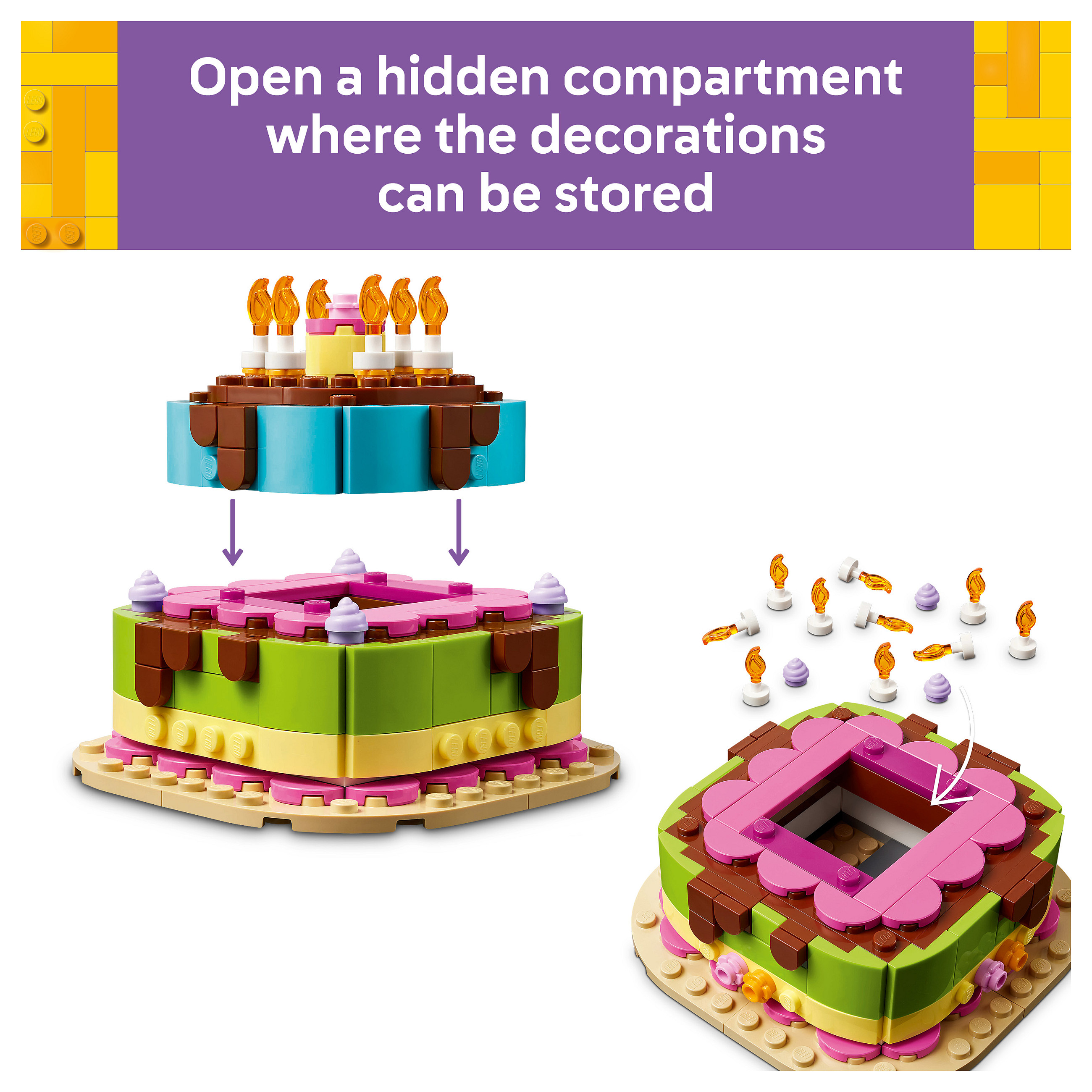 LEGO Iconic Birthday Party Cake - 26