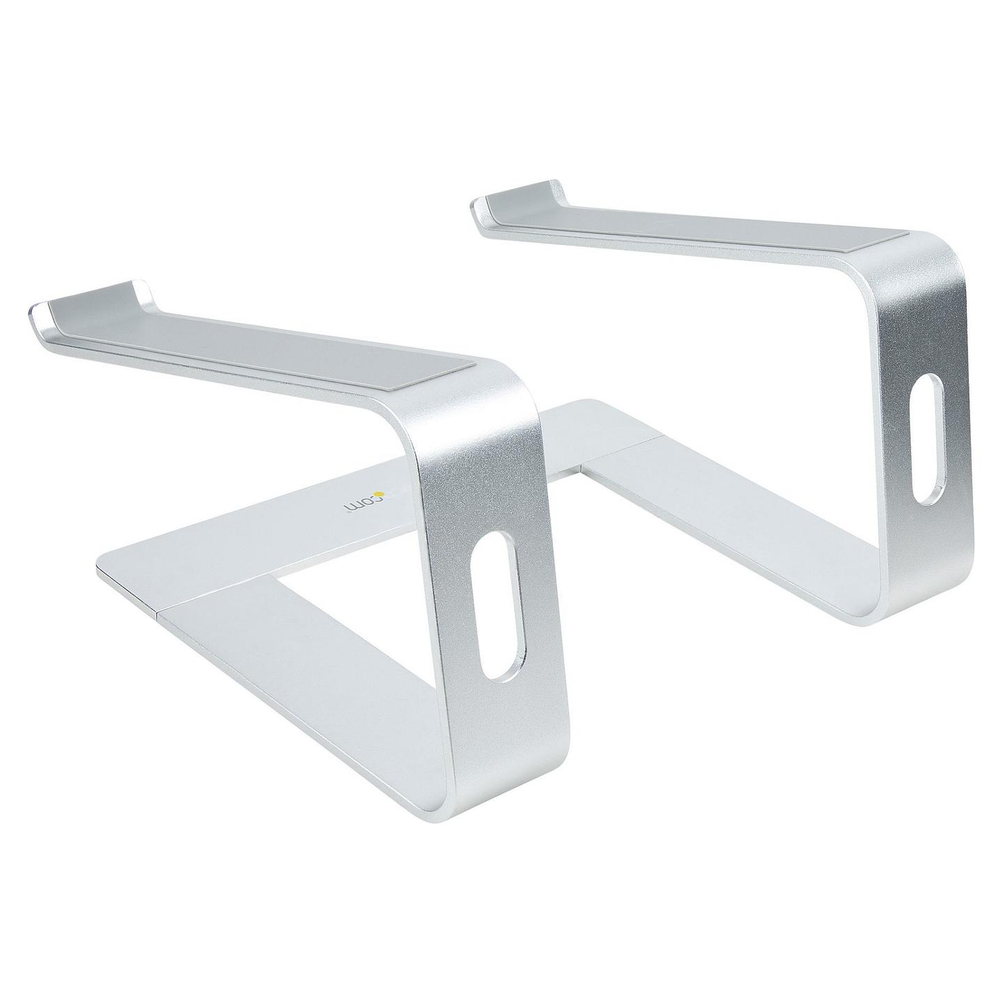 Mbajtës për Laptop StarTech.com LAPTOP-STAND-SILVER, 13–17", 5kg, Alumini, 16° - Argjend - 2