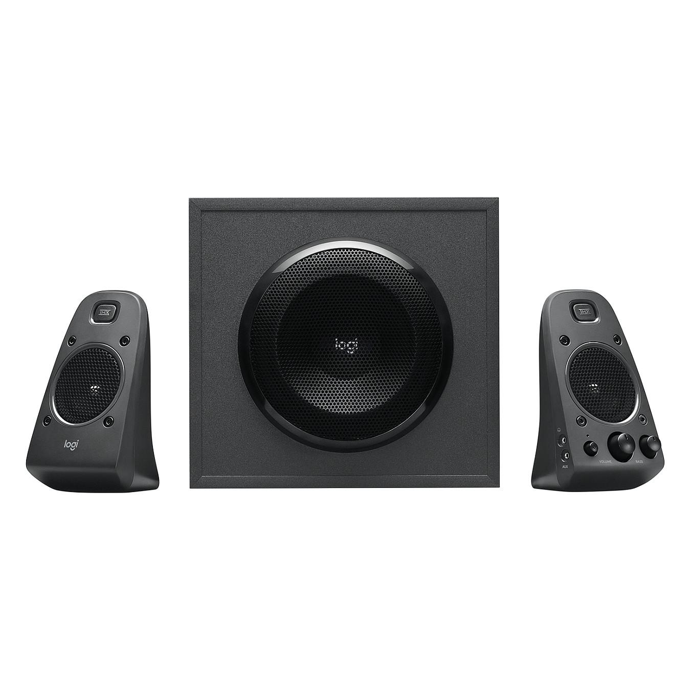Altoparlantë Logitech Z625, 2.1, 200W RMS, THX, Optical, 3.5mm, RCA - Zezë - 3