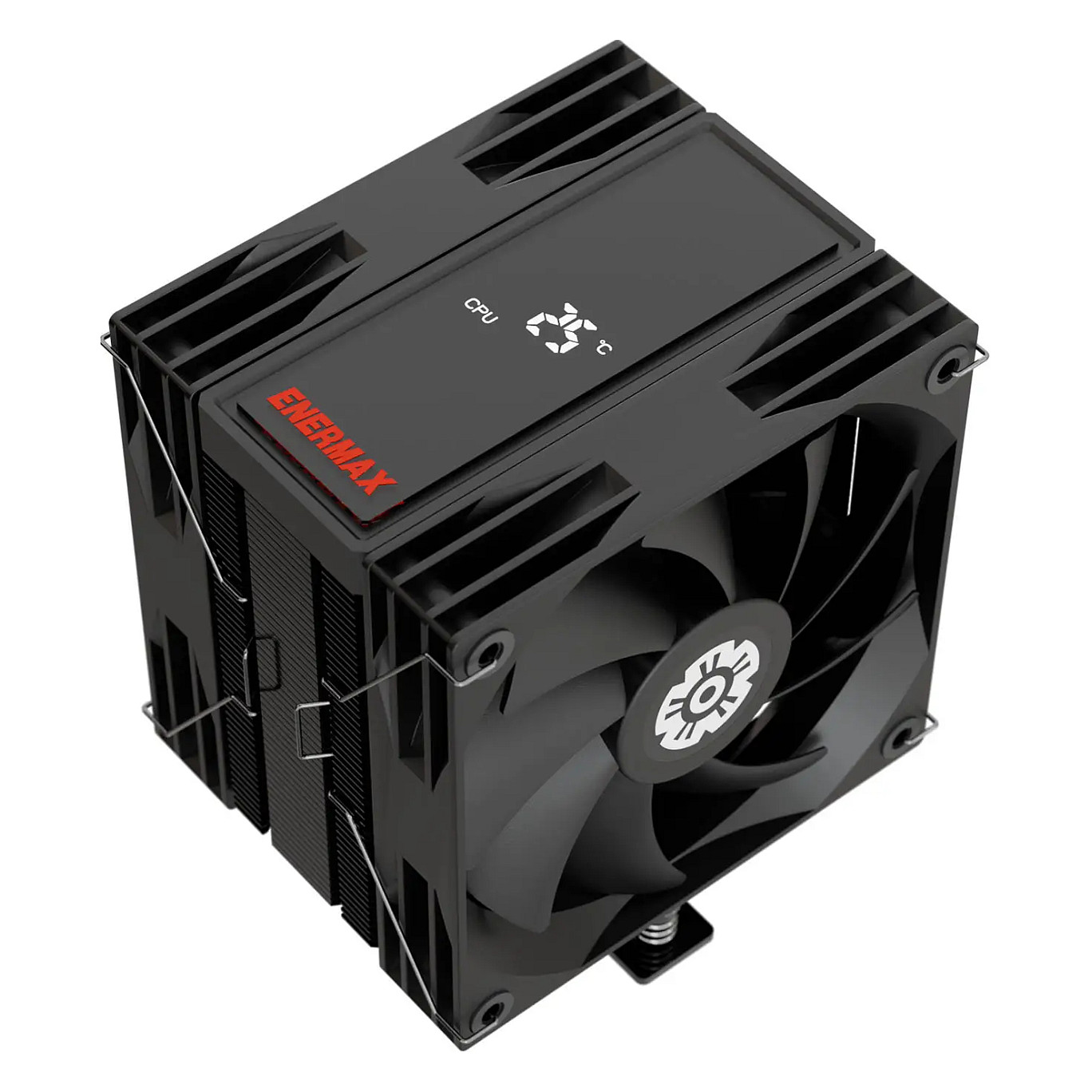 Ftohës për Procesor Enermax ETS-T41D / 2x120mm / 600-1600 RPM / 4x6mm Heat Pipes / 250W TDP / 69.63 CFM / 25 dBA - Zezë - 5