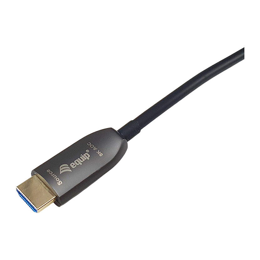 Kabllo HDMI EQUIP 119422 / HDMI në HDMI / 50m / 4K 30Hz - Zezë - 6