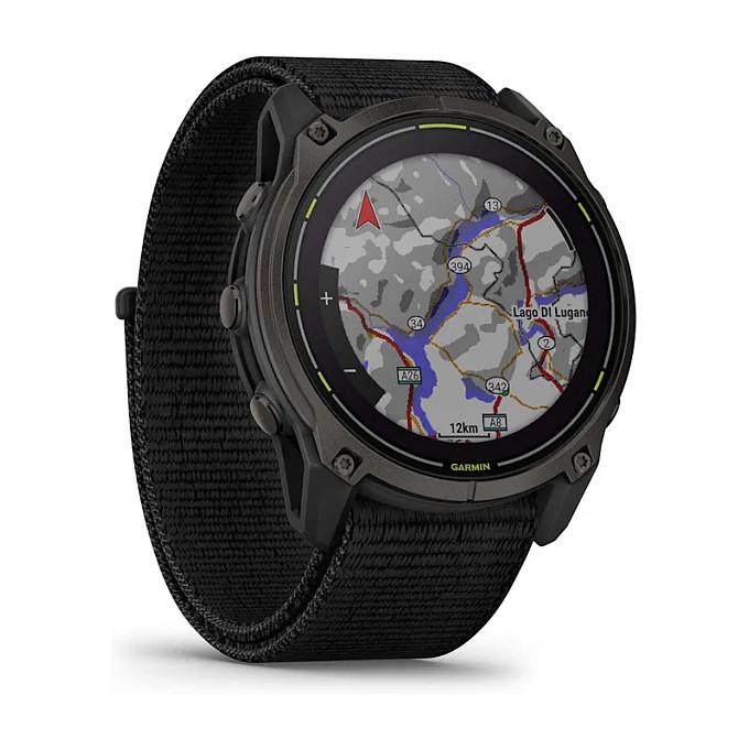 Orë e mençur Garmin Enduro 3, 51mm, Solar, Sapphire, Titanium, GPS, 32GB - Zezë/Hiri - 2