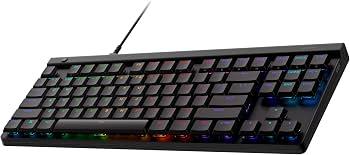 Tastierë Gaming Logitech G515 LIGHTSPEED TKL, QWERTY ES, Mechanical, GL Tactile, LIGHTSYNC RGB, Wireless 2.4GHz/Bluetooth/USB-C - Zezë - 2