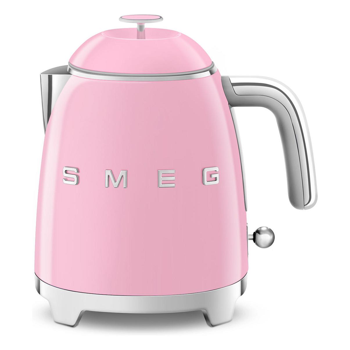 Çajnik Elektrik Smeg KLF05PKEU, 0.8L, 1400W, 360° – Rozë