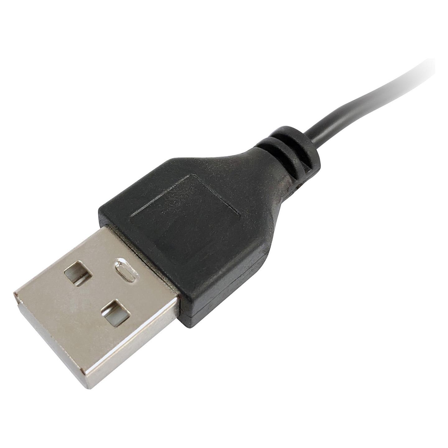 Adapter VGA EQUIP 119038 / VGA HD15 Male në HDMI-A Female / Audio 3.5 mm / 1920 × 1080 @60 Hz / USB - Zezë - 3