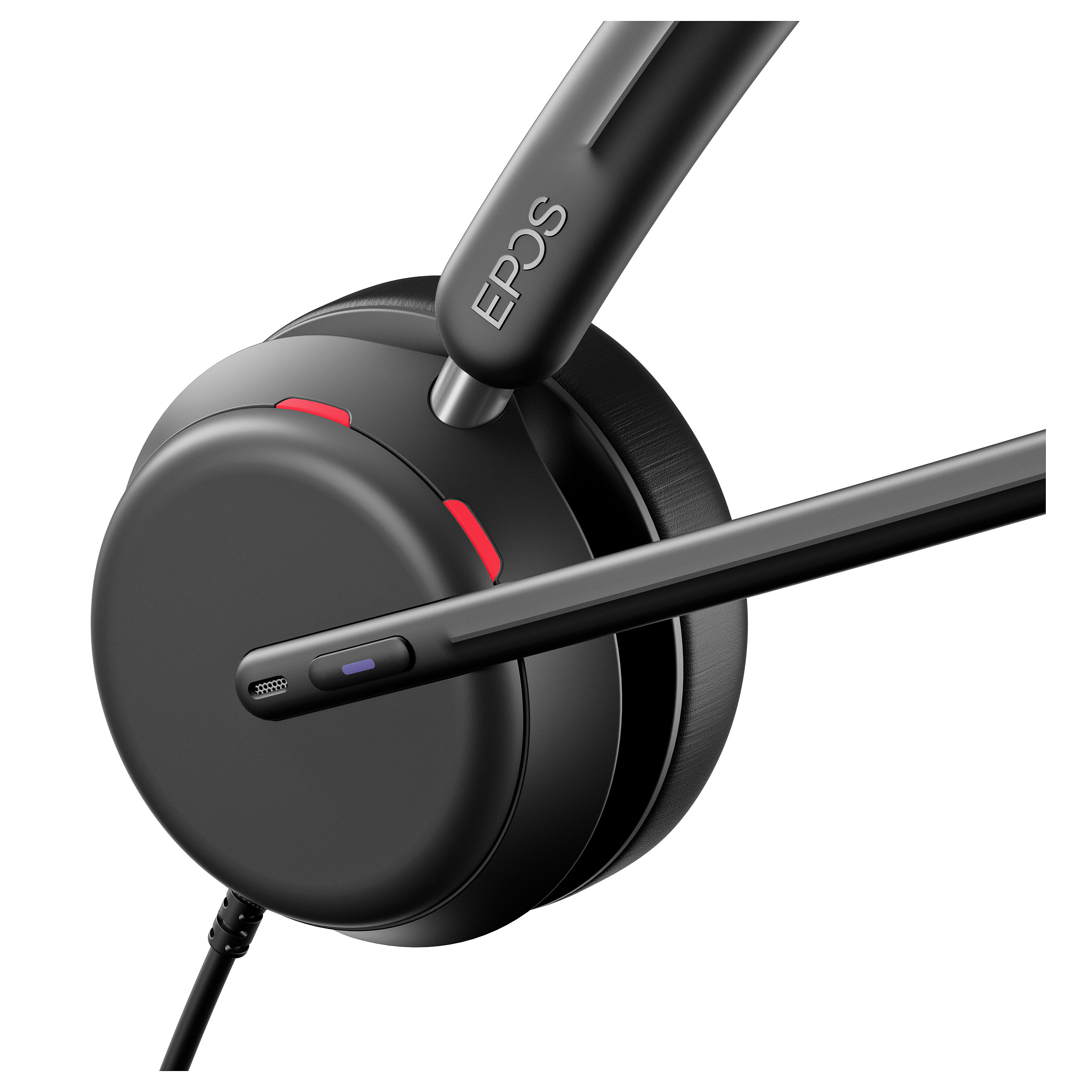 Kufje me kabllo Lenovo 4Z21P85373 / EPOS IMPACT 860T / USB-C & USB-A / Stereo - Zezë - 8