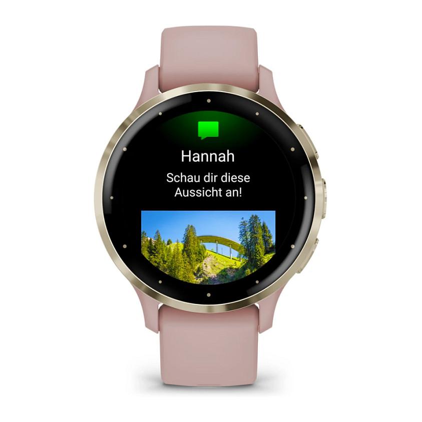 Orë e mençur Garmin Venu 3S / 41mm / AMOLED / GPS / Bluetooth / Wi-Fi / NFC / 8GB - Hiri/Argjend - 4