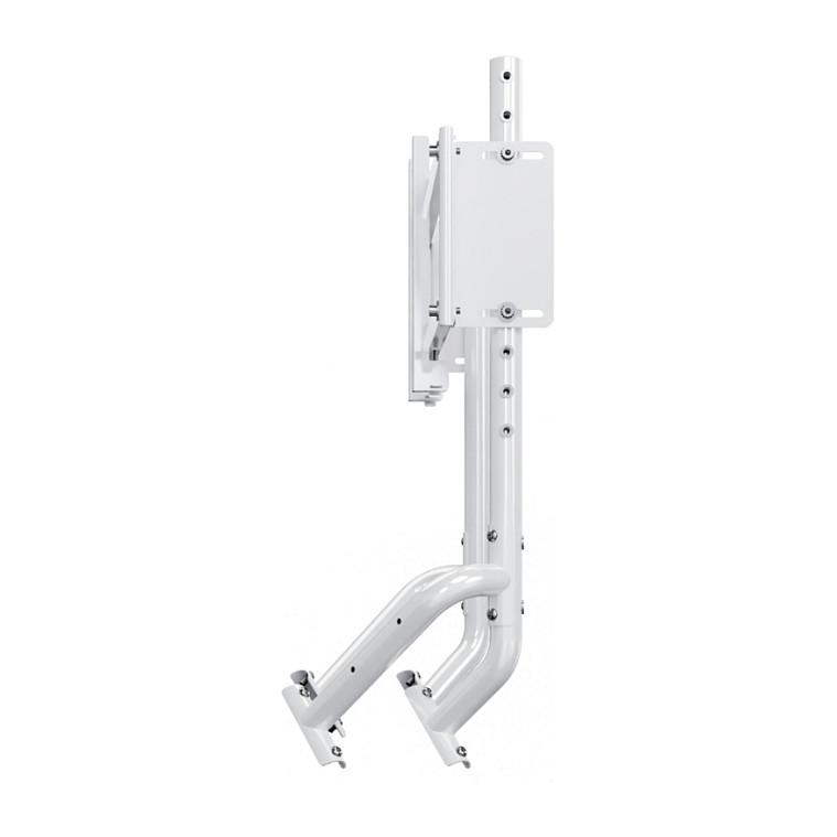Mbajtëse për Monitor OPLITE R8 Single Monitor Mount / 100738 / OP-R8-SMMW / VESA / Deri 30 kg / Për R8 FURY / Çelik – Bardhë - 2
