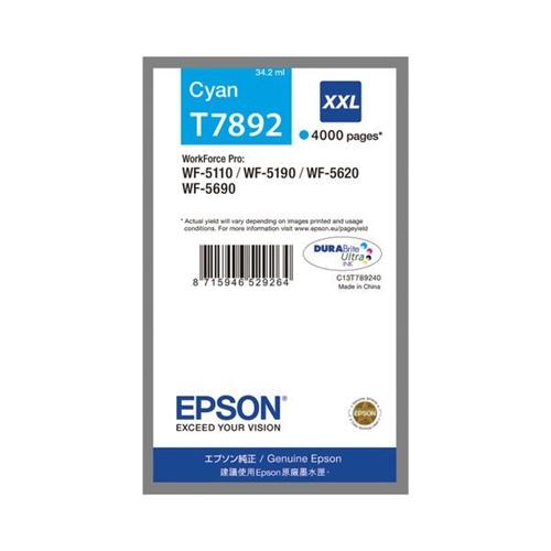 INK Epson T7892XXL / C13T789240 / 34.2ml / 4.000 faqe – Blu - 2