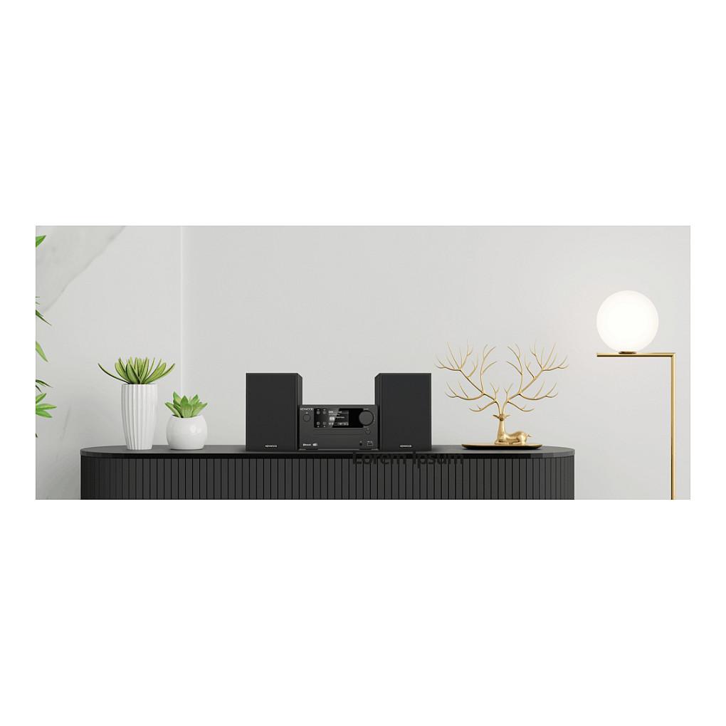 Sistem Audio Kenwood M-725DAB-B, 2 × 25W, CD, USB, DAB+, FM-RDS, Bluetooth 5.0 - Zezë - 9