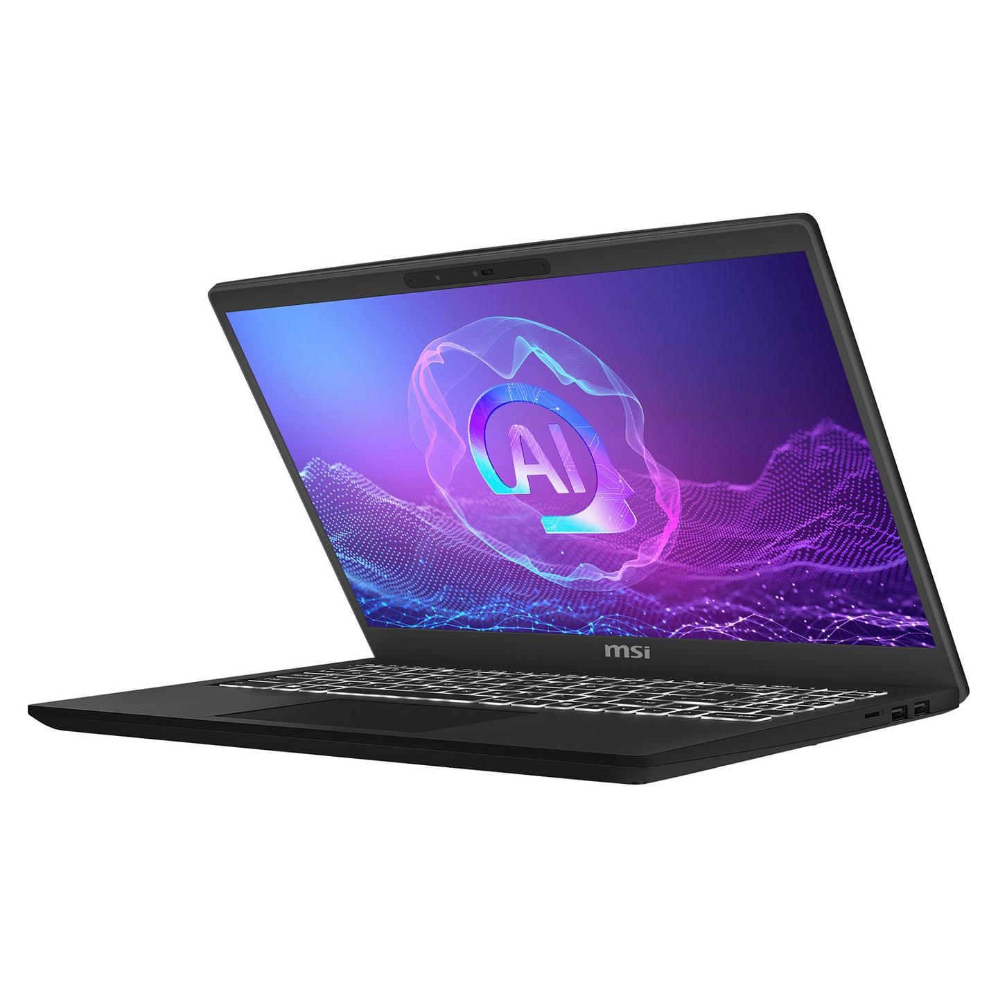 Laptop MSI Modern 15 H AI C2HMG-288FRNN, Core Ultra 5 225H, 16GB DDR5, 512GB, 15.6" FHD IPS 60Hz, Intel Arc 130T - Zezë - 13