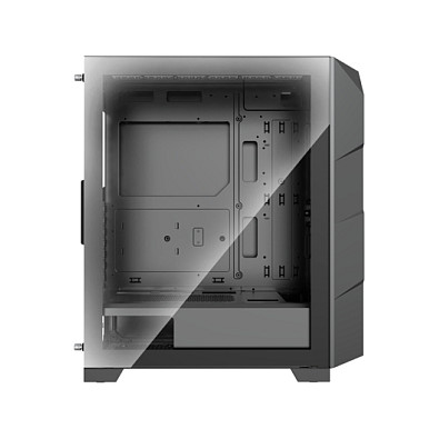 Kasë PC Xilence Performance A+ BREEZE II / Mid Tower / ATX / 3x 140mm ARGB + 1x 120mm PWM Fan / Tempered Glass / Mesh / 360mm Radiator - Zezë - 9