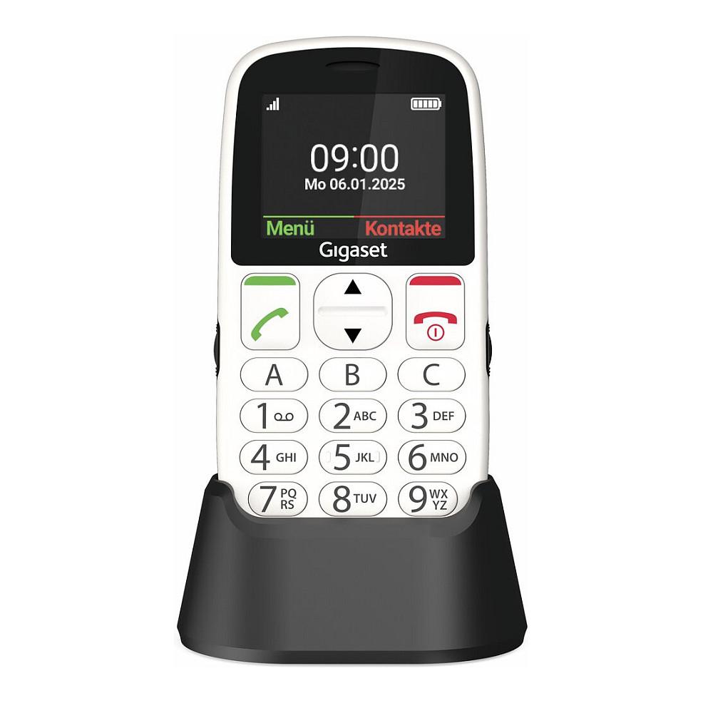 Telefon i Thjeshtë Gigaset GL395, 2G, Ekran 2.2" TFT me Ngjyra, 32MB RAM, 32MB Memorie, Buton SOS, IP44 - Bardhë - 7