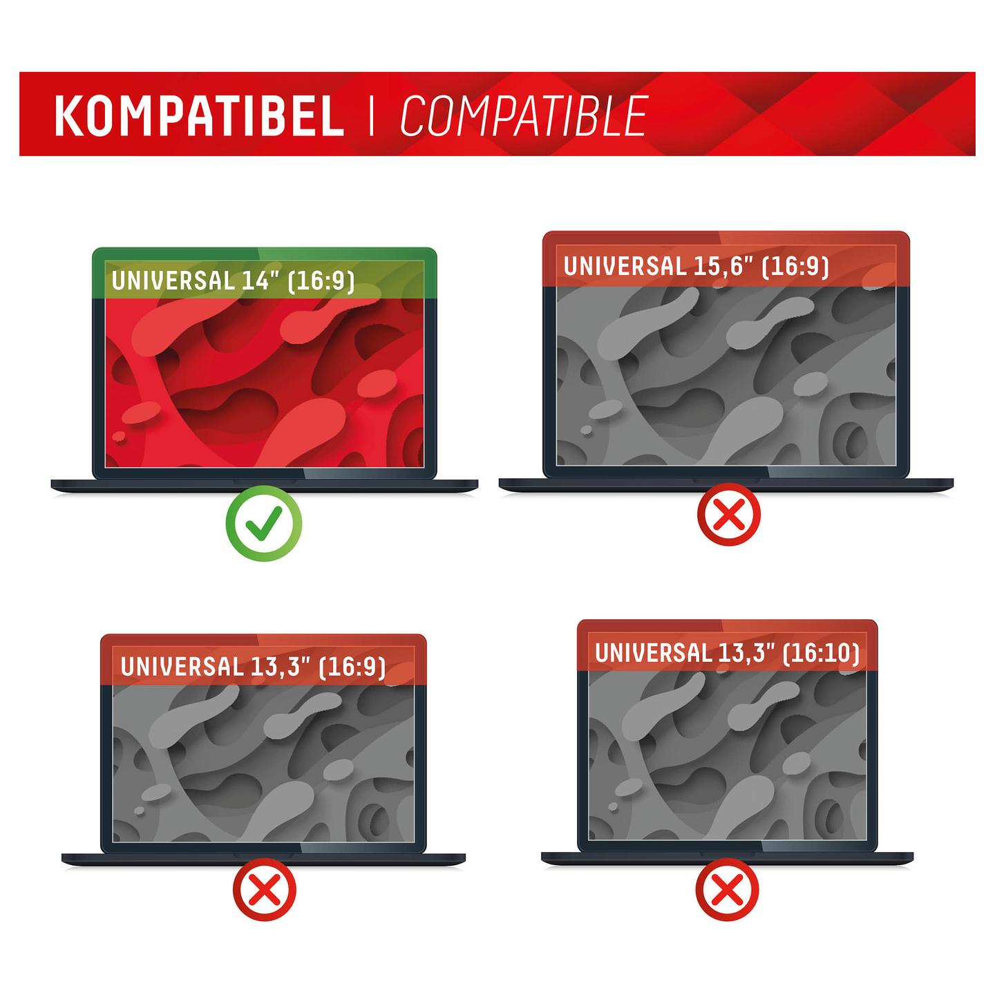 Monitor për Punë Displex 01762 Ekran privacy filter – Zezë/Transparente - 6