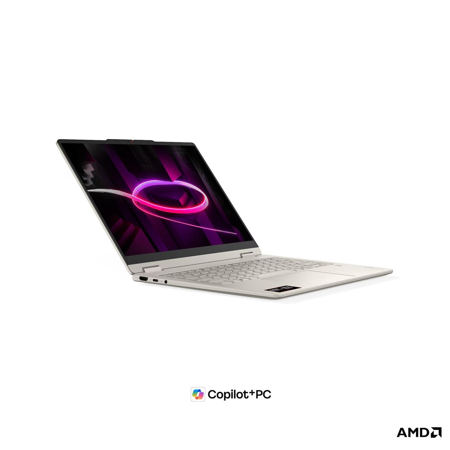 Laptop Lenovo Yoga 7 14AGP11 / 2-in-1 / AMD Ryzen AI 7 445 / 16GB LPDDR5X / 512GB / 14" WUXGA OLED Touch 60Hz / AMD Radeon 840M- Hiri - 6