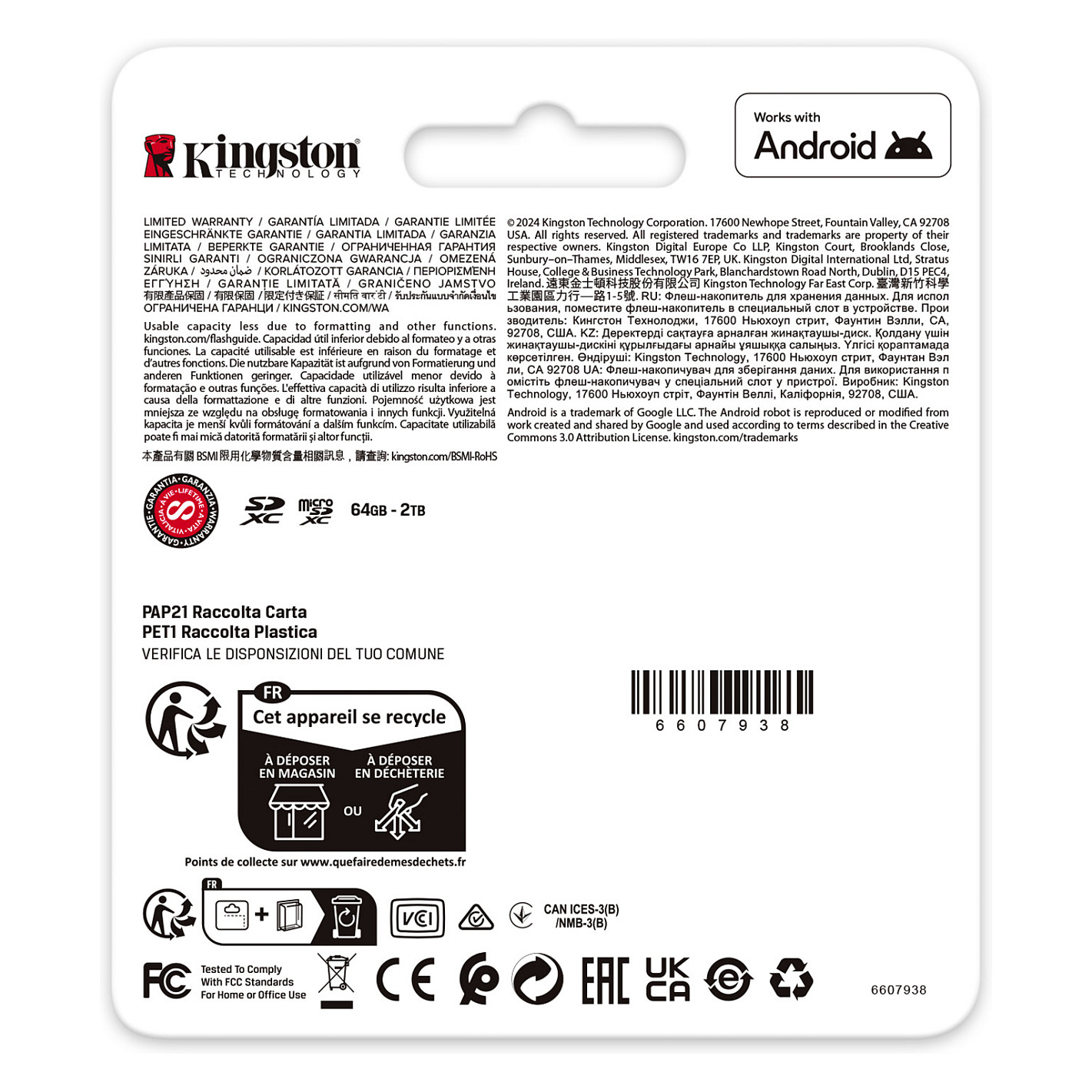Kartë Memorie Kingston Canvas Go! Plus Gen4 / 1TB / microSDXC / UHS-I U3 / V30 / A2 / 200MB/s – Zezë - 4