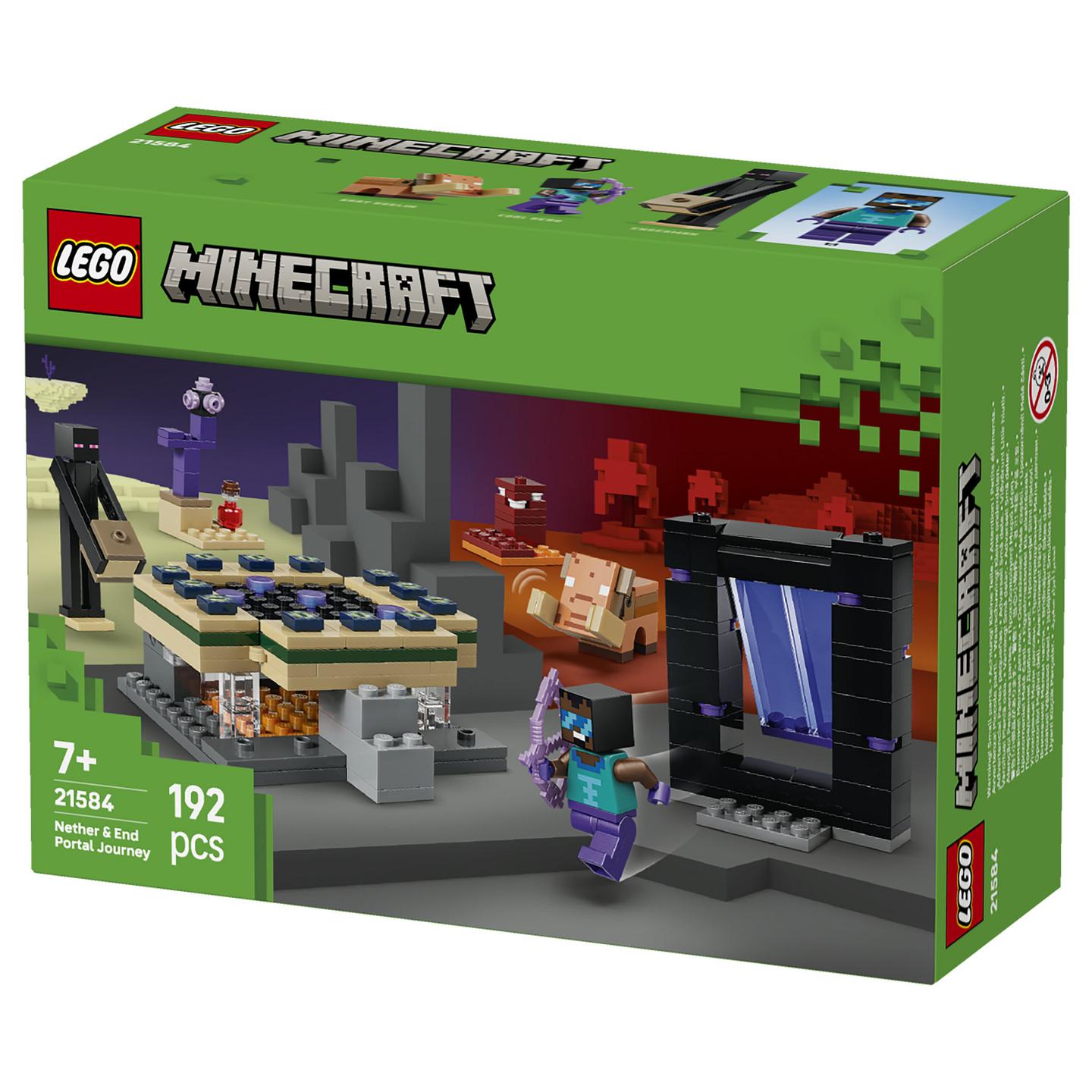 LEGO Minecraft Nether & End Portal Journey 21584 - 11