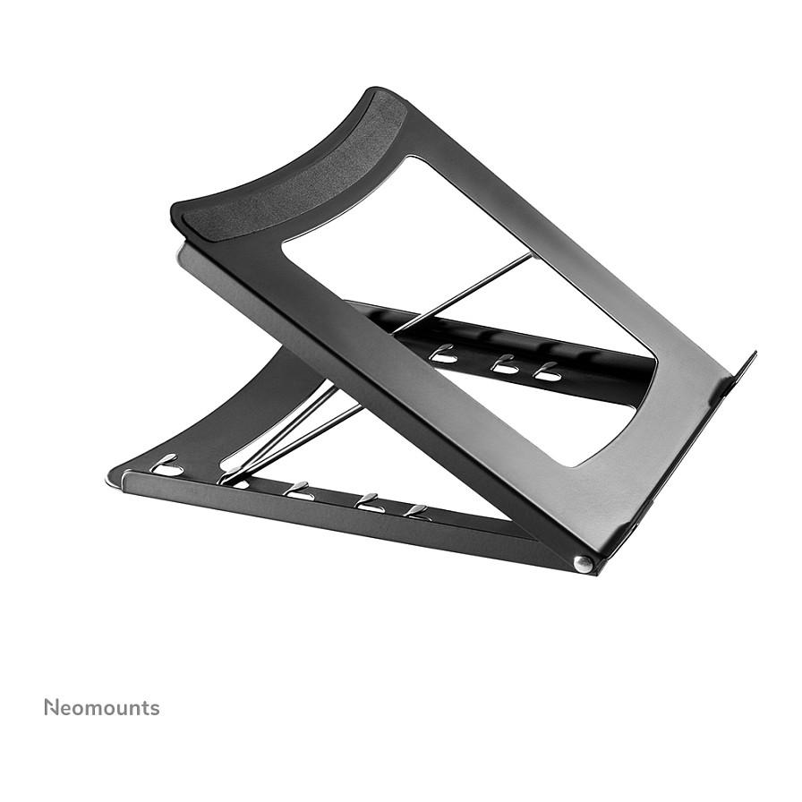 Mbajtës për Laptop Neomounts NSLS075BLACK, 10"-16", i Palosshëm, 5 Pozicione, deri 5kg, Çelik - Zezë - 6