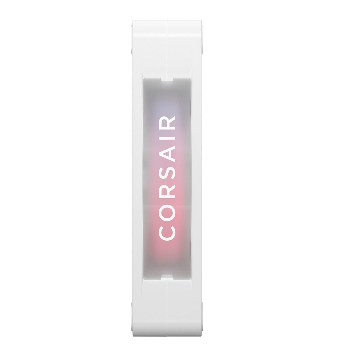Ftohës për Kasë Corsair iCUE LINK RX120 II RGB, 120mm, PWM, 400–2100 RPM, 64.7 CFM, Single Pack - Bardhë - 3