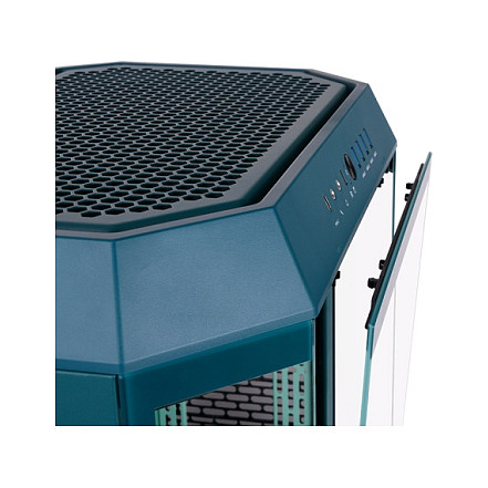Kasë PC Thermaltake The Tower 600 / Mid Tower / ATX / 120/140mm Fan Support / Tempered Glass / Vertical Design / 360mm Radiator - Blu - 6