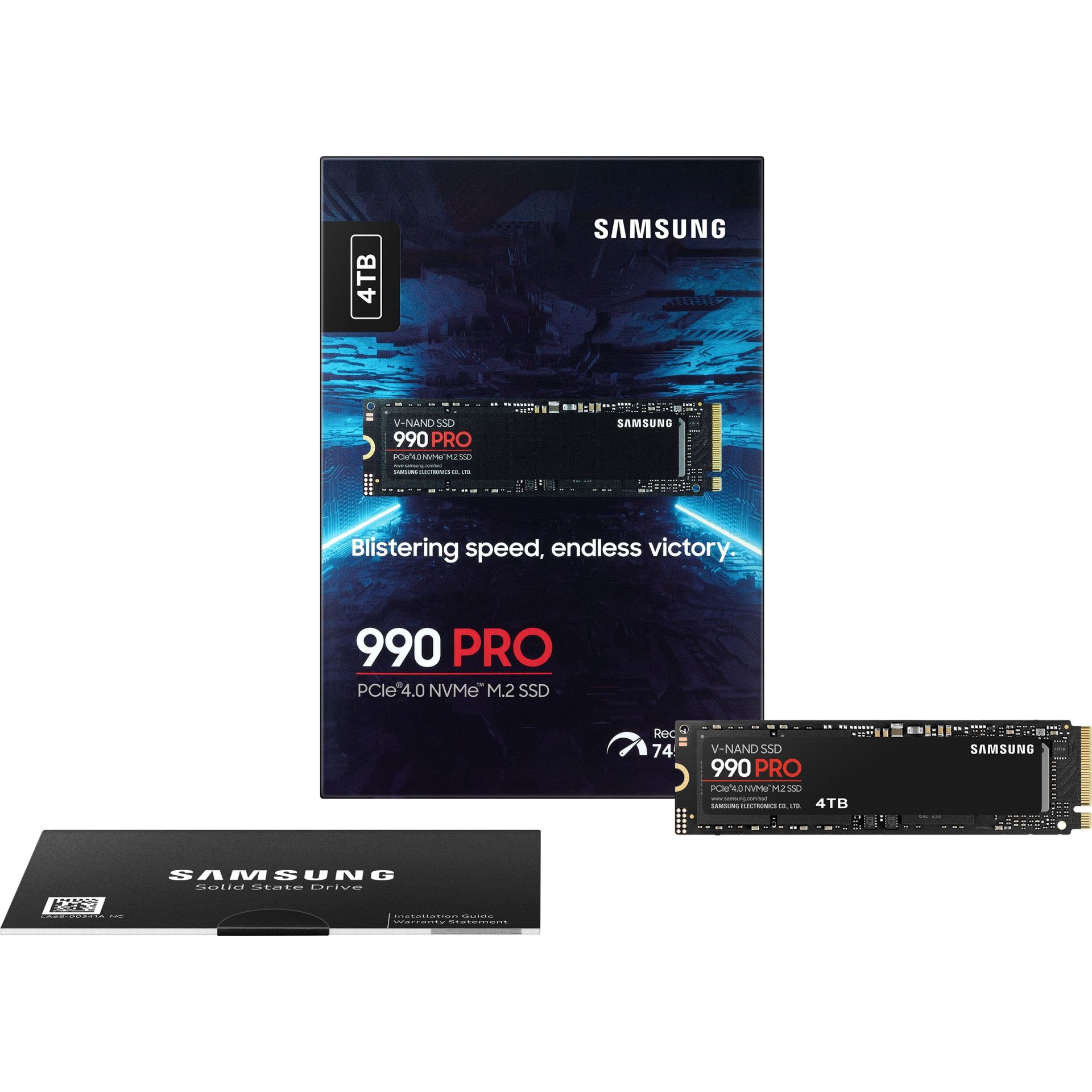 Samsung 990 PRO MZ-V9P4T0BW – SSD M.2 NVMe 4TB, PCIe 4.0 x4, Lexim 7,450 MB/s, Shkrim 6,900 MB/s – E Zezë - 5
