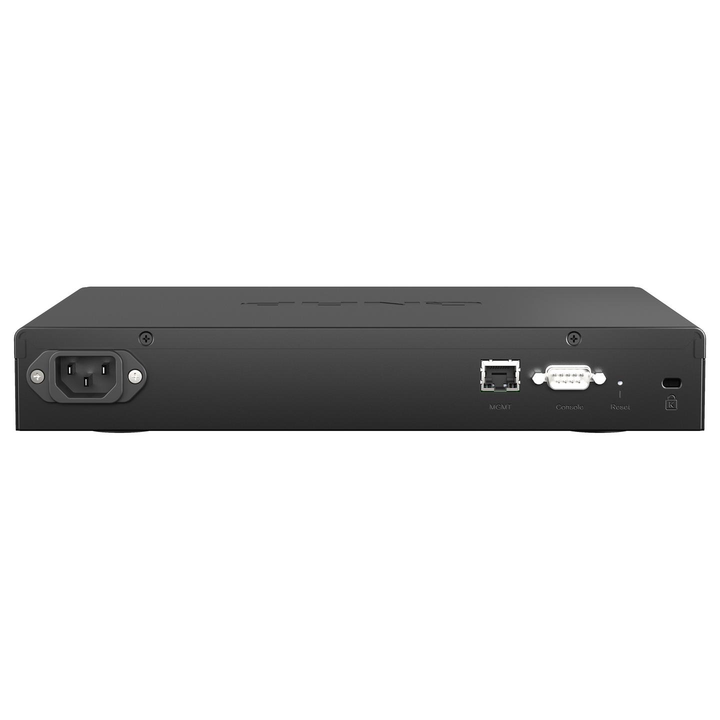 Switch QNAP QSW-M5216-1T, 16x SFP28 25GbE, 1x RJ45 10GbE, Switching Capacity 820Gbps, Layer 2 Managed, Rackmount - Zezë - 2
