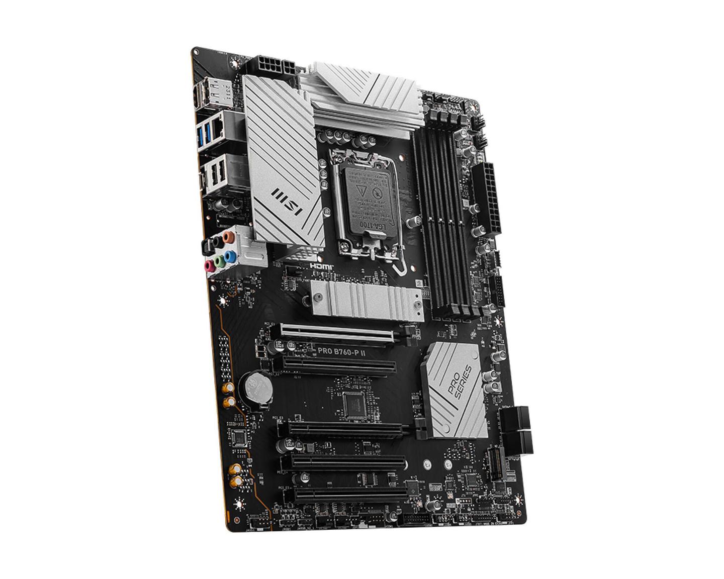 Pllakë Amë MSI PRO B760-P II / Intel B760 / LGA 1700 / ATX / DDR5 / PCIe 4.0 - 2