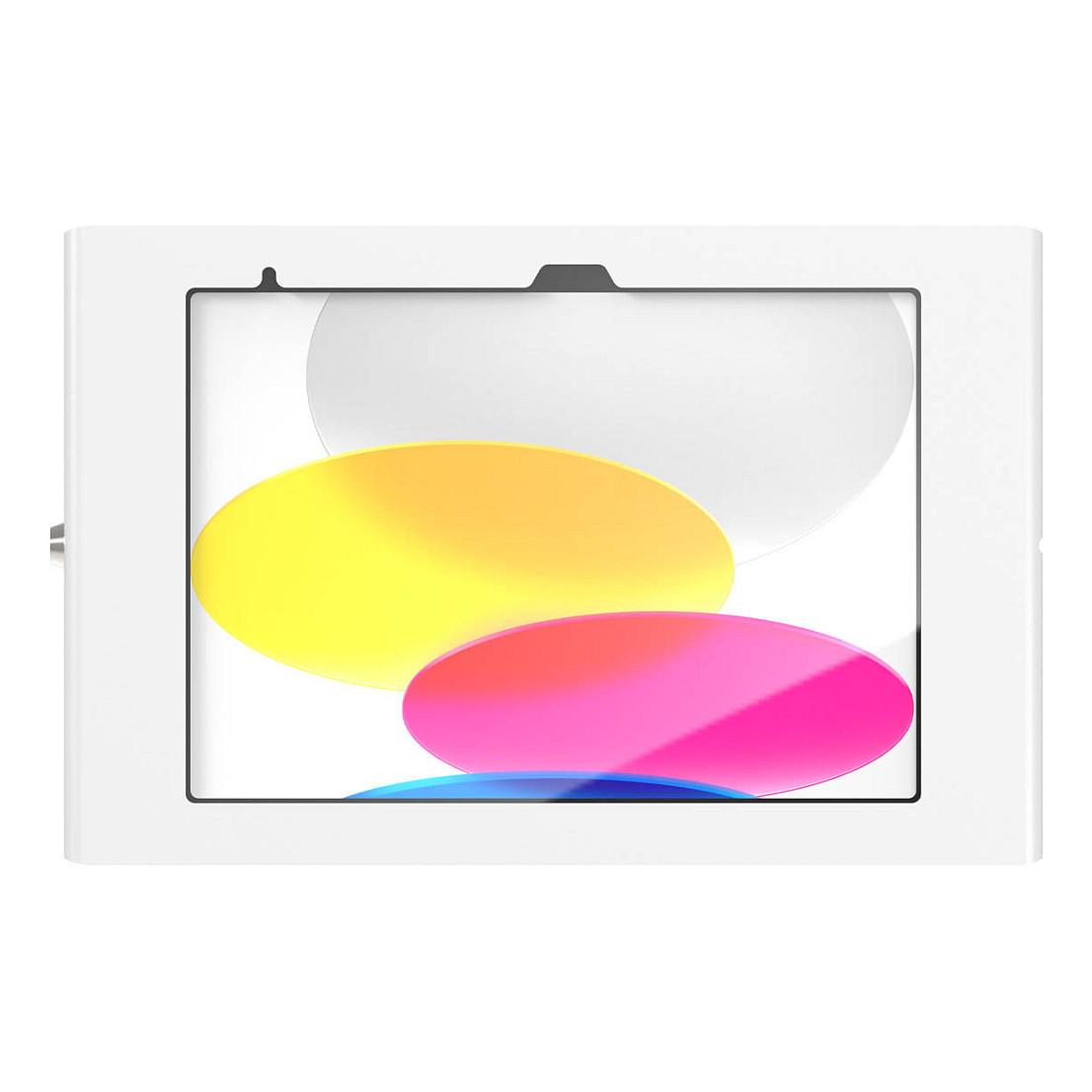 Mbajtës për Tablet Compulocks Apex / iPad 10.9" Gen. 10 / iPad 11" A16 / Montim në Mur / i Kyçshëm / Kornizë Metalike / VESA 75×75 & 100×100 mm - Bardhë - 3