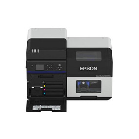 Printer Label Epson ColorWorks C8000e (BK) / Inkjet / 600 × 1200 DPI / 300 mm/s - Zezë/Gri - 5