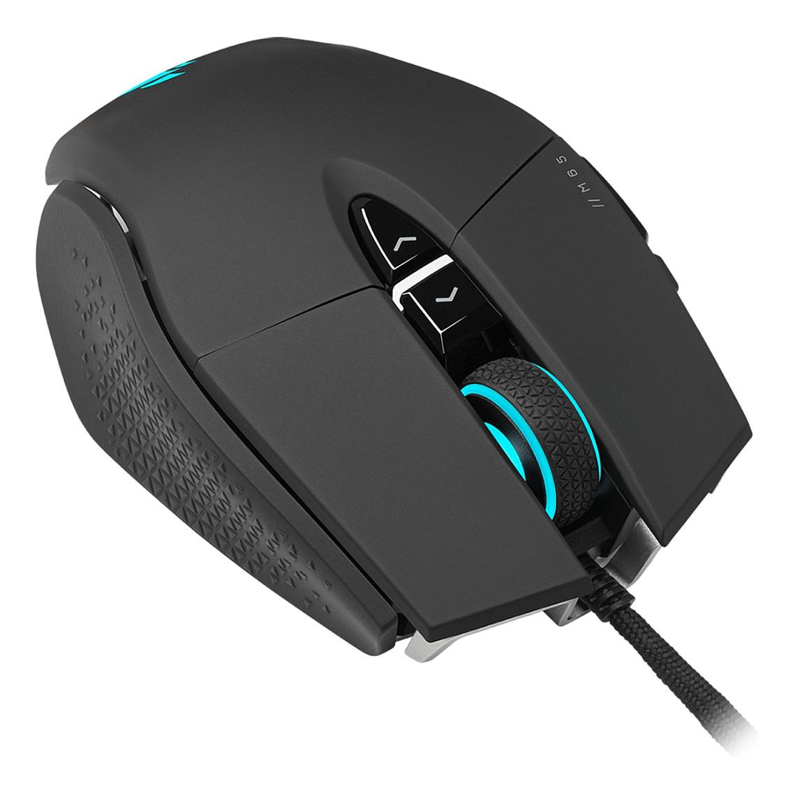 Maus Gaming Corsair M65 RGB ULTRA / MARKSMAN / 26.000 DPI / 8.000Hz / 8 Butona / USB / RGB - Zezë - 5