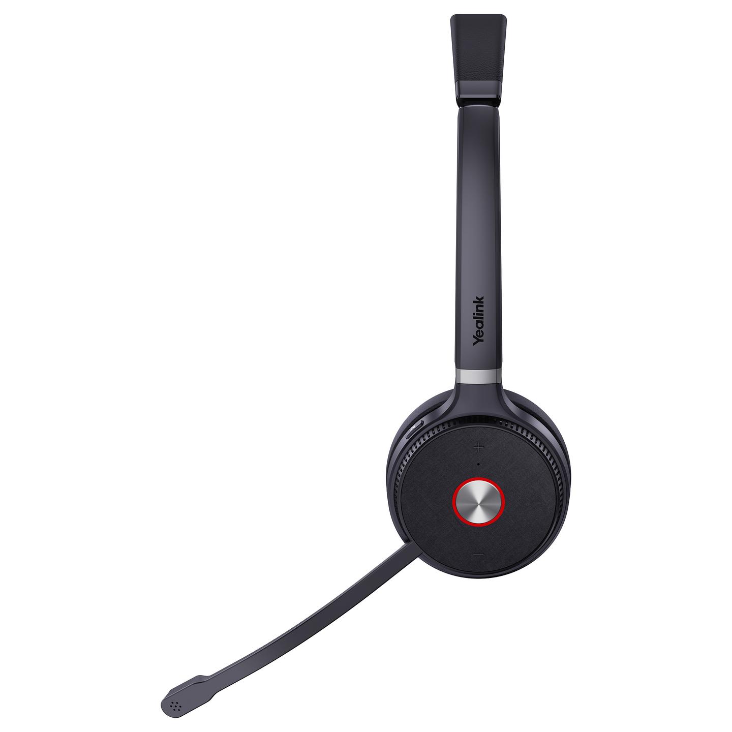 Kufje pa kabllo Yealink WH62 Dual UC / DECT / Stereo / 28mm / 160m / 14 orë / Mikrofon me reduktim të zhurmës - Zezë - 4
