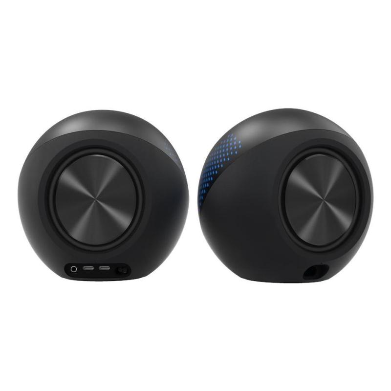 Altoparlant Creative Pebble X / 2.0 / 15W RMS / USB-C / Bluetooth / RGB - Zezë - 4