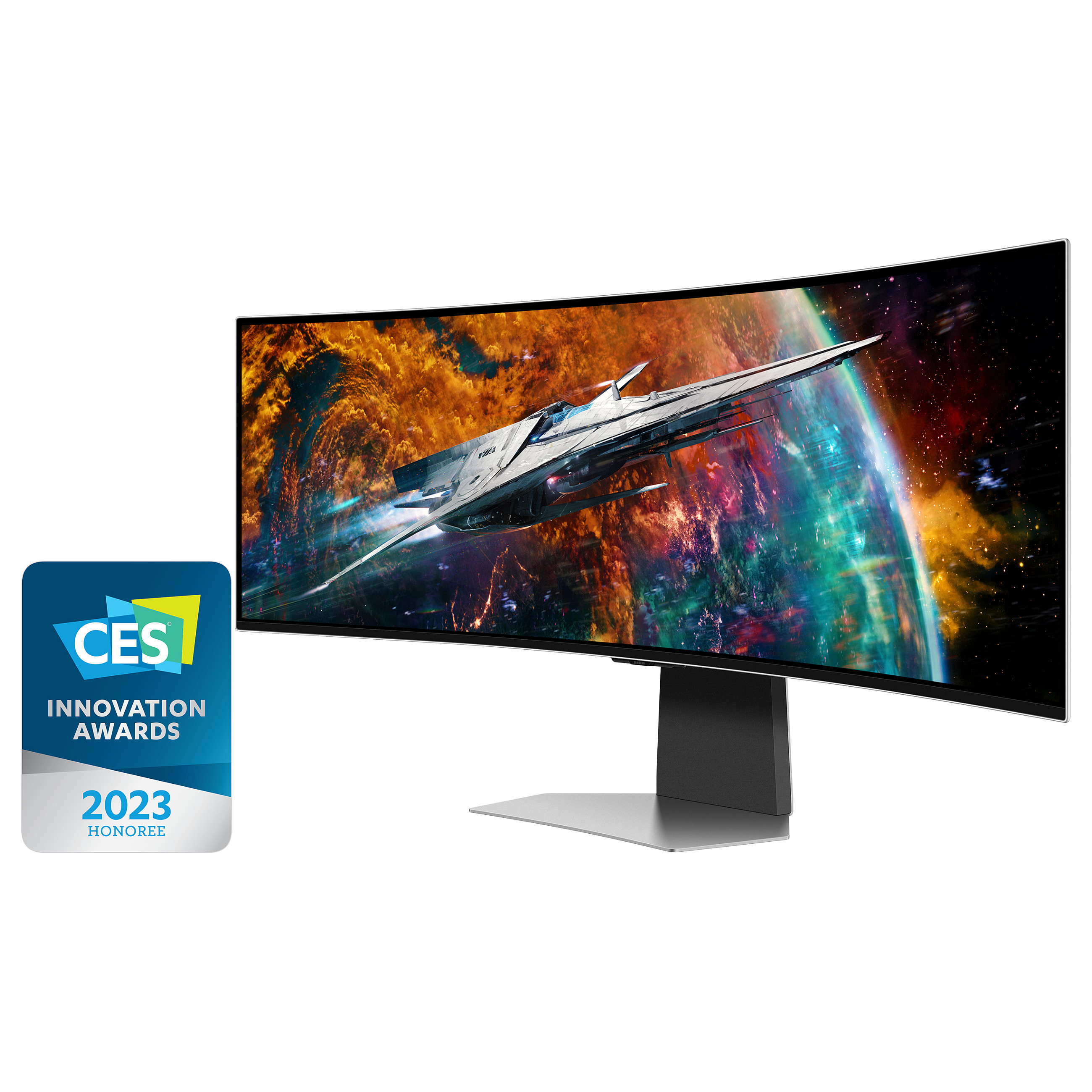 Monitor Gaming Samsung Odyssey OLED G9 (G95SC) / 49" / Dual QHD QD-OLED Curved / 240Hz / 0.03ms / USB-C+HDMI+DP+USB - Zezë - 6