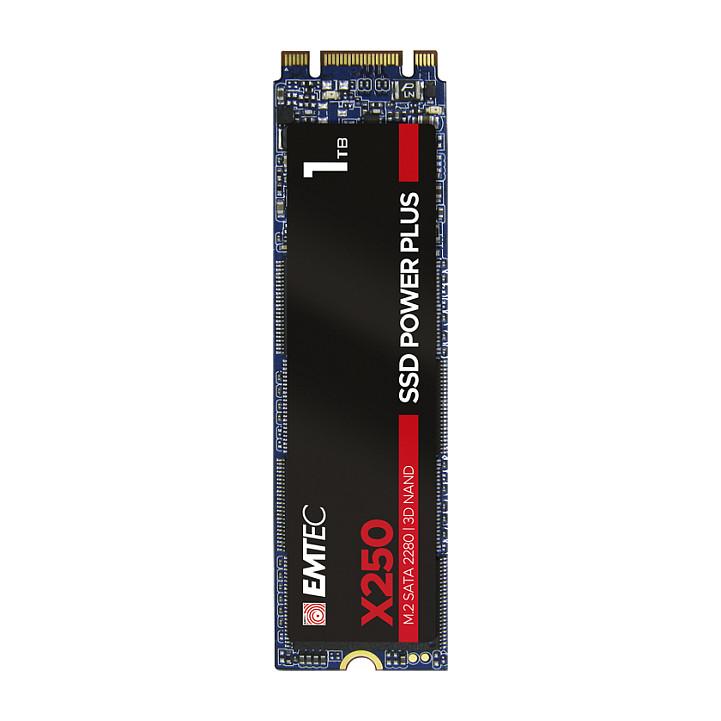SSD e Brendshme EMTEC X250, 1TB, M.2 2280, SATA III, 520MB/s Read, 500MB/s Write - 4