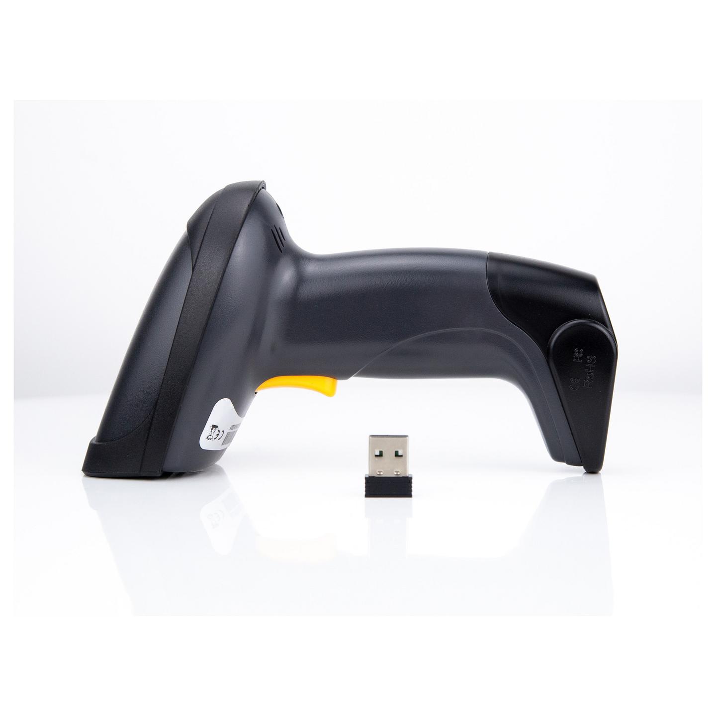 Skaner Barkodesh Equip 351023 / 1D / Laser / Wireless 2.4GHz / 200 Scans/s / 70cm / IP54 / 1500mAh - Zezë - 4