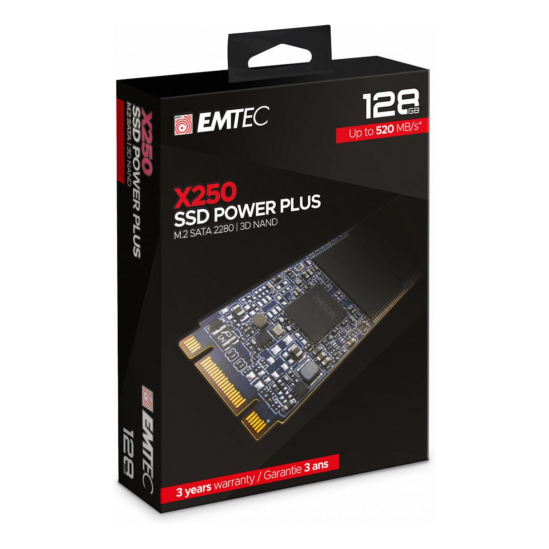 SSD e Brendshme Emtec X250 / 128GB / M.2 - 5