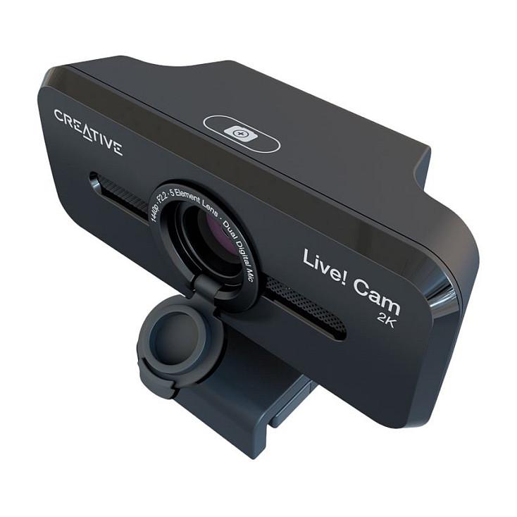 Webcam Creative Live! Cam Sync V3 / 73VF090000000 / 2K QHD / 5MP / 4x Zoom / 2x Mikrofon / USB 2.0 – Zezë - 5