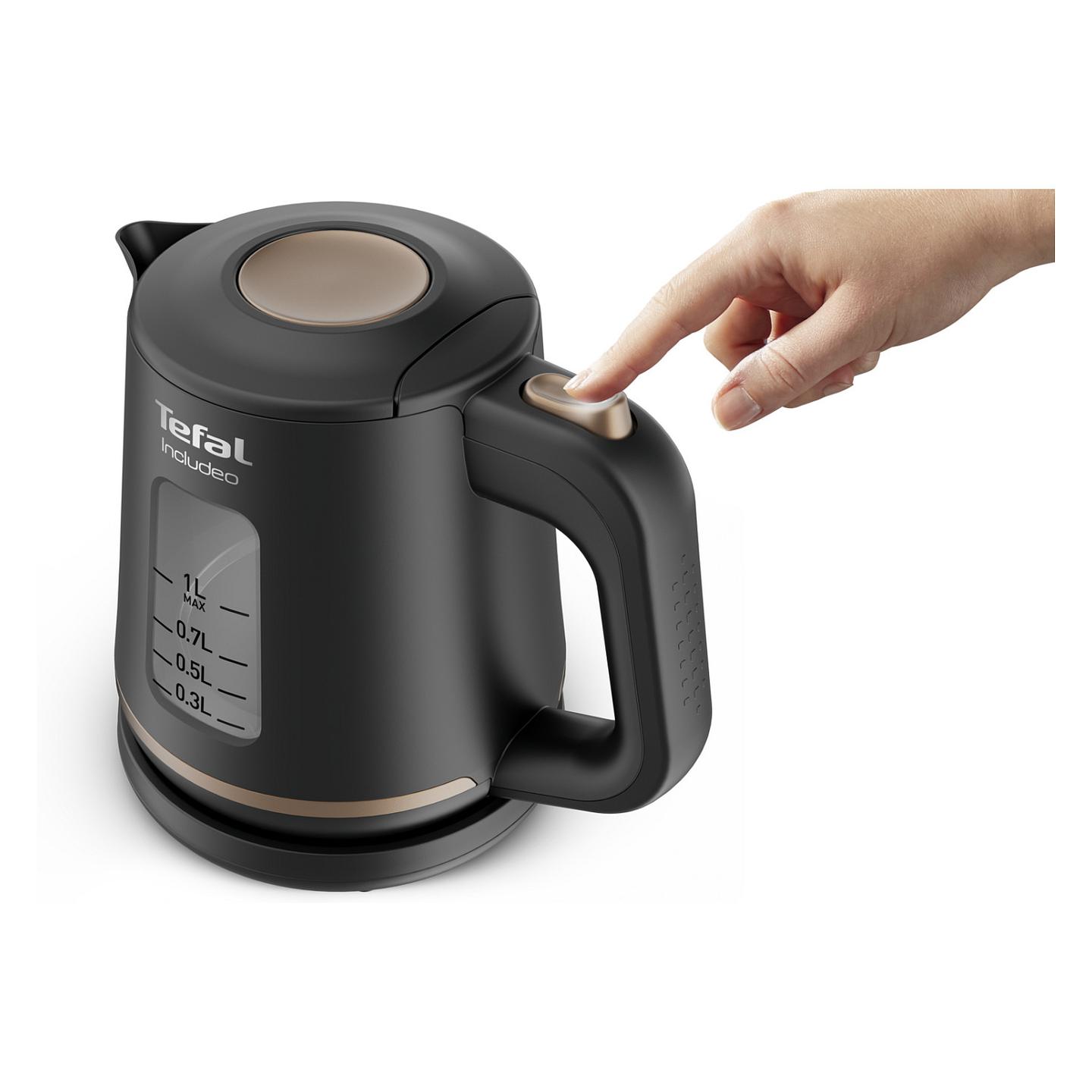 Çajnik Elektrik Tefal Includeo KI5338, 1L, 2400W, 360° – Zezë - 5