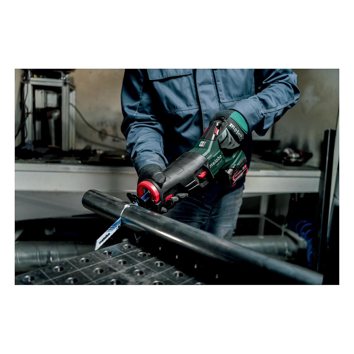 Sharrë Reciproke me Bateri Metabo SSEP 18 LT, 18V, 3000goditje/min, 32mm - Gjelbër - 2