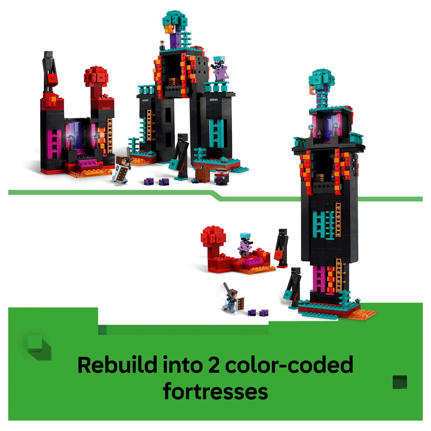 LEGO Minecraft The Enderman Tower - 21