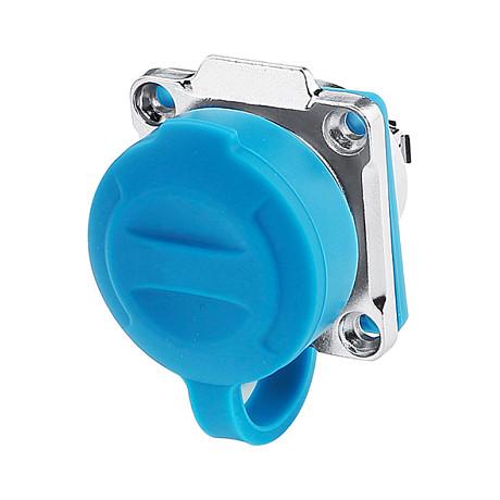 Lidhës USB 3.0 Good Connections IC03-24U302, A-A, Bajonetë, IP65/IP67 - Blu/Argjend - 3