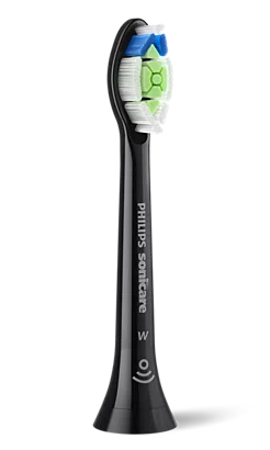 Koka zëvendësuese për furçë dhëmbësh elektrike Philips Sonicare Optimal White HX6062/88 / BrushSync / Click-on / 3 Muaj / 2 Copë - Zezë - 2