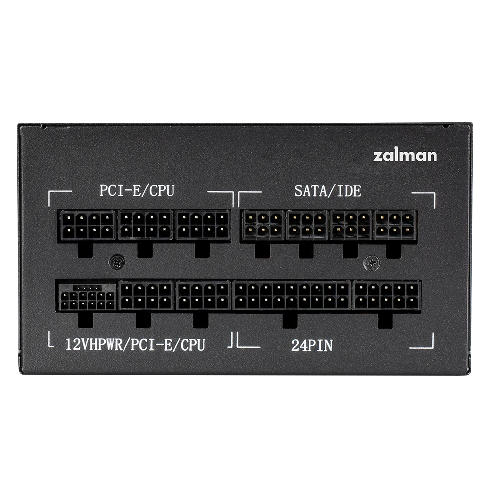 Furnizues Energjie Zalman TeraMax II ZM1200-TMX2 / 1200W / ATX 3.0 / 80 PLUS Gold - Zezë - 4