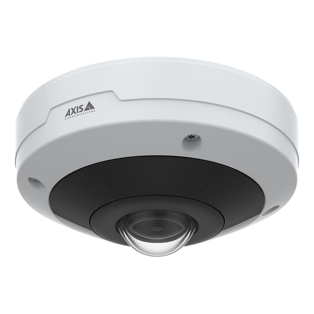 Kamerë Sigurie IP AXIS M4318-PLVE, 02511-001, 12MP, 2992x2992, 1.2mm, 180°/360°, IR, PoE, IP66, IK10 - Bardhë