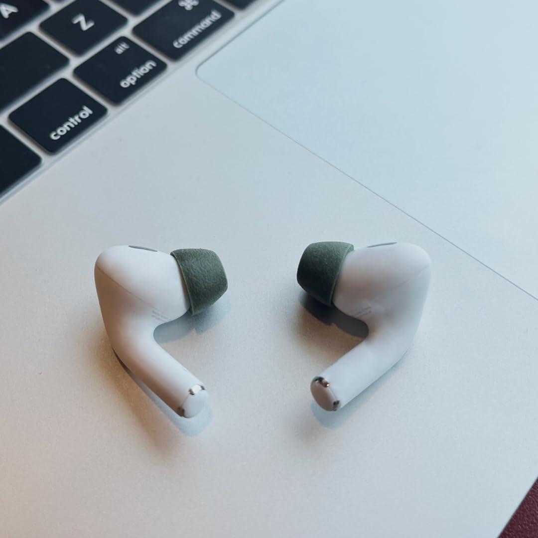 Aksesorë për Kufje Comply për Apple AirPods Pro Gjenerata 1 dhe 2, Madhësia M - Gjelbër - 2