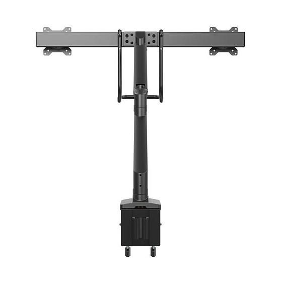Mbajtëse për Monitor StarTech.com ARMSLMBARDUO , 2 Monitorë , 17–32" , deri 8kg për monitor , VESA 75x75 & 100x100 - Zezë - 2