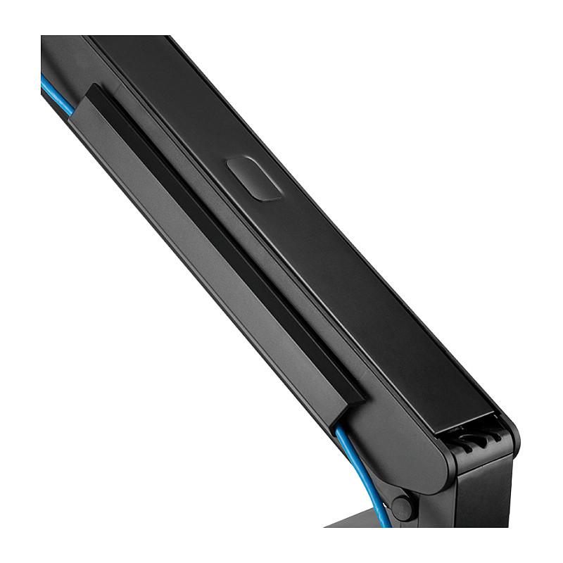 Mbajtëse për Monitor LogiLink BP0102 / 2 Monitorë / 17–27" / deri 6,5kg për Monitor / Gas Spring / VESA 75x75 & 100x100 / Rotacion 360° - Zezë - 4
