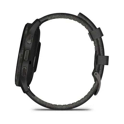 Orë e mençur Garmin Venu 3, 45mm, AMOLED, GPS, 8GB, Rrip Lëkure – Zezë/Hiri - 5