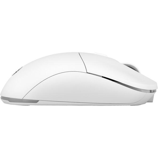 Maus Gaming GAMIAC PX71 / PixArt PMW3335 / 16,000 DPI / 71g / 2.4GHz Wireless / USB-C - Bardhë - 6